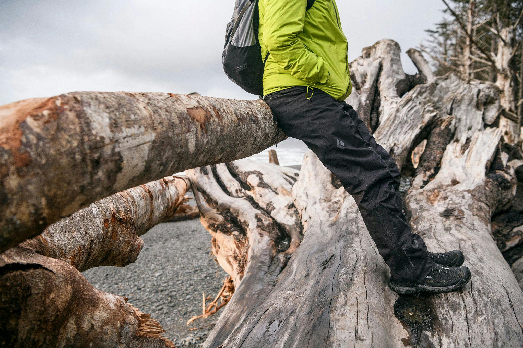 Mens Black Diamond Stormline Stretch Rain Pant
